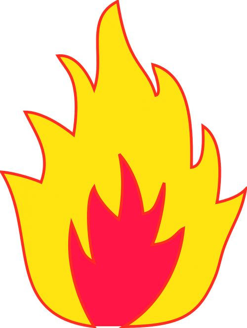 burning danger fire