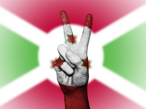 burundi flag peace