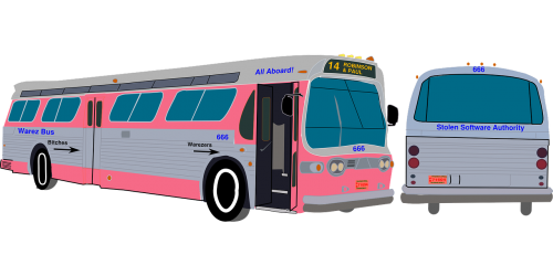 bus public transport vehicle