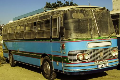 bus old antique