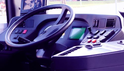 bus inside interior