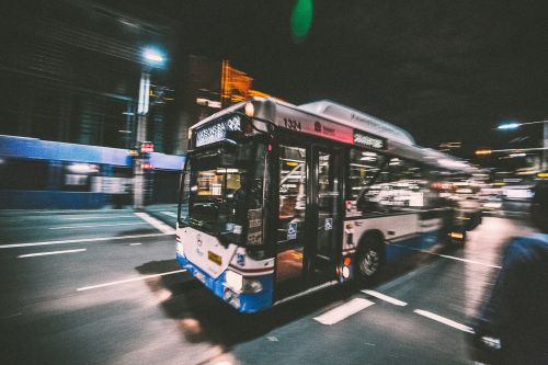 bus transportation streets