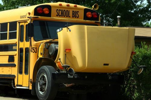 bus school bus break down