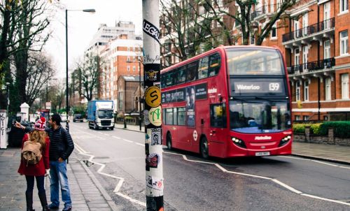 bus london people