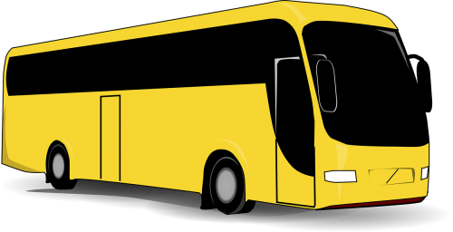 bus yellow black