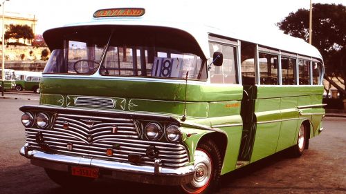 bus oldtimer vehicle