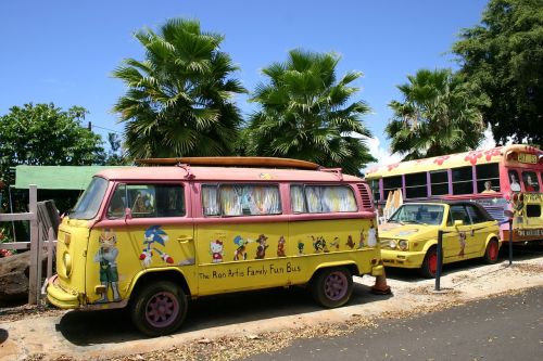 bus hawaii pop