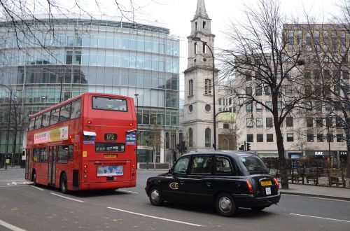bus taxi london