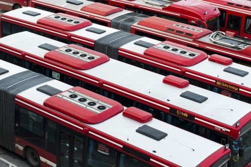 buses traffic stockholm