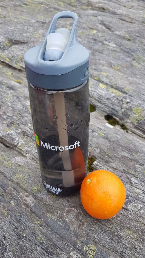 business microsoft orange