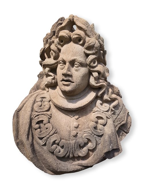 bust  statue  baroque