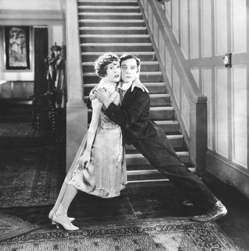 buster keaton silent movie romance