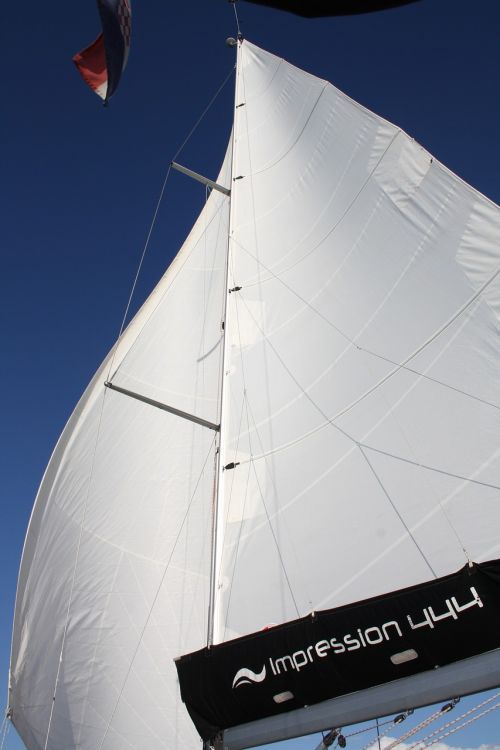 butterfly sail sailing boat