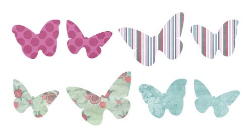 butterfly collage butterflies