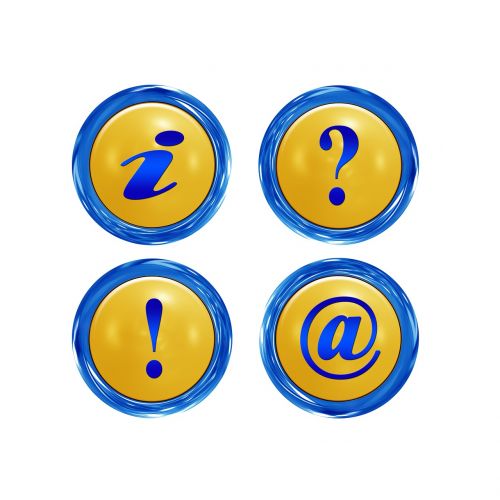 button information question mark