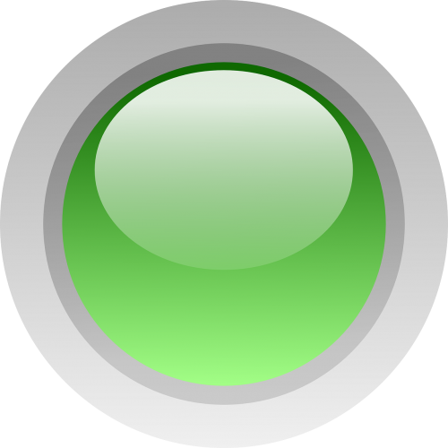 button glossy round