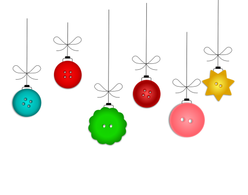 button buttons christmas