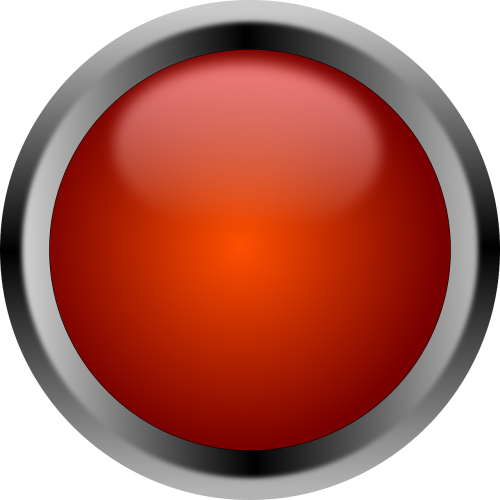 button red round