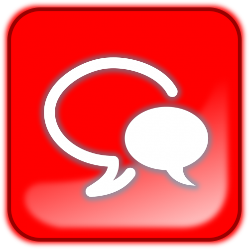 button chat contact