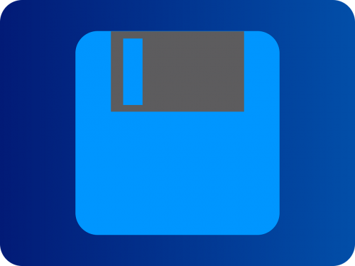button save diskette