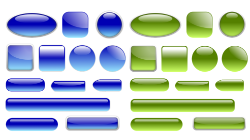 button icon oblong