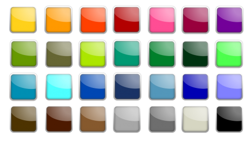 button icon square