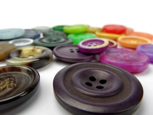 buttons colors fashion