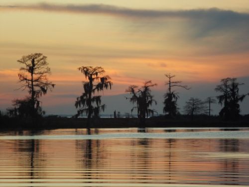 By The River At Sunset 2