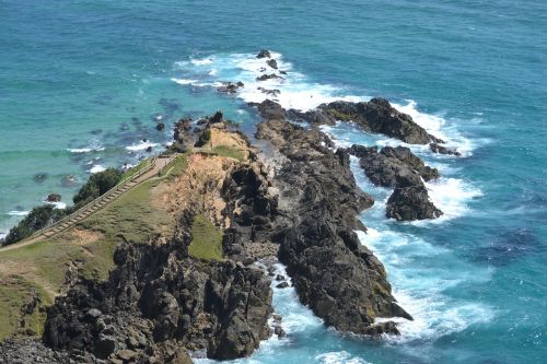 byron bay australia rocky