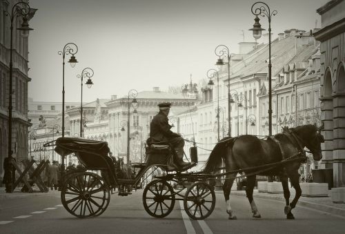 cab warsaw old town