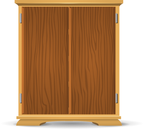 cabinet storage wooden
