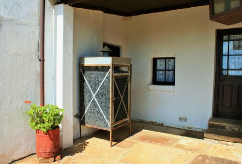 Cabinet Made Of Chicken Wire