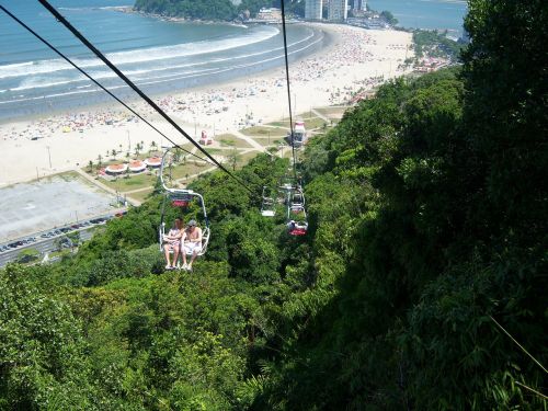 cable car atlantic forest forest