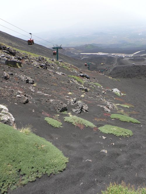 cableway etna volcano