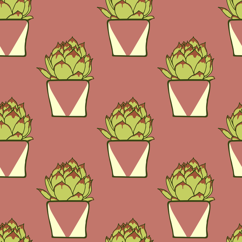 cactus  pattern  background