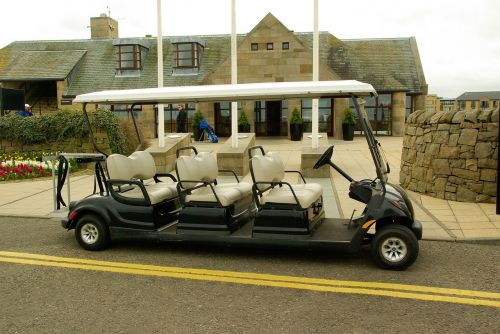 caddy scotland golf