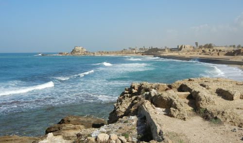 caesarea israel port