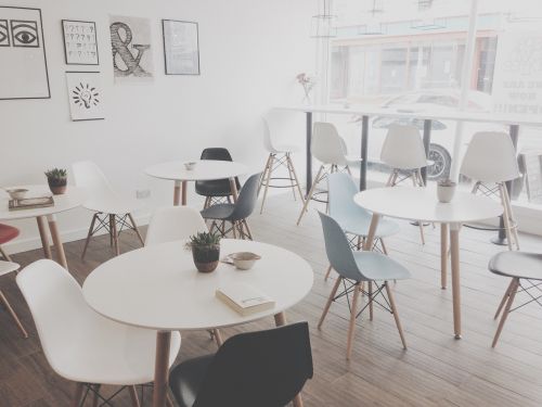 cafe restaurant tables