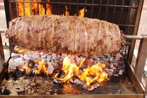 cag kebab lamb grill