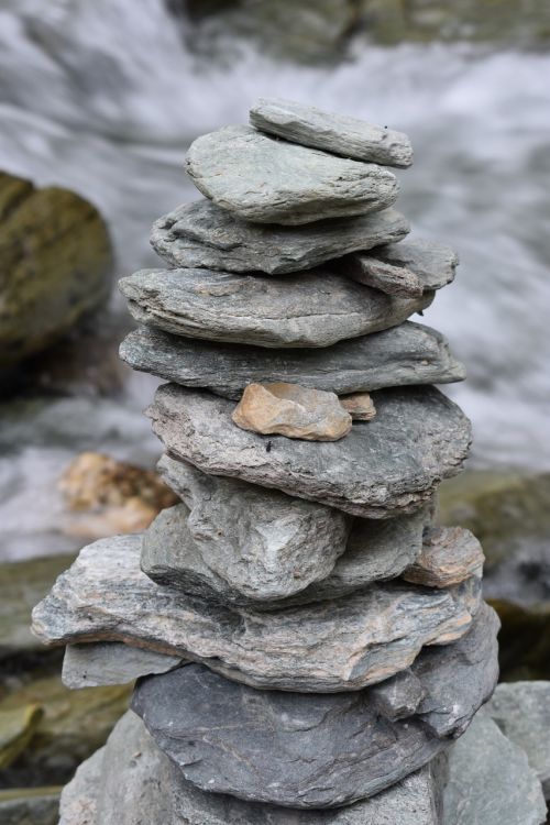 cairn stone meditation