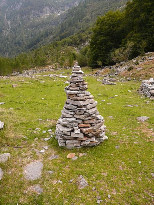 cairn stone tower stone