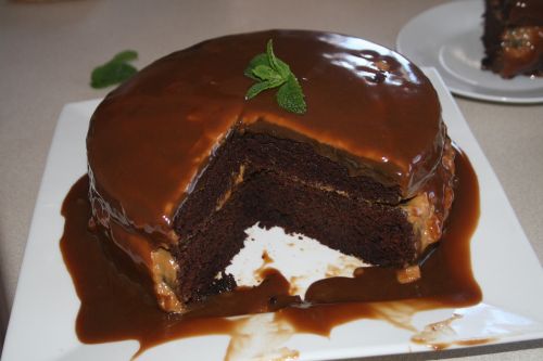 cake mint chocolate