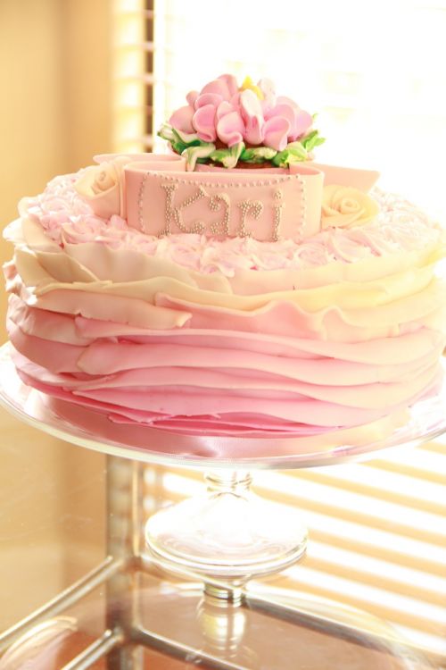 cake pink sweet