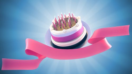 cake birthday fly