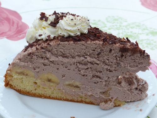 cake chocolate cake banana cake