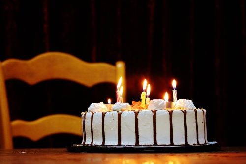 cake candles celebration
