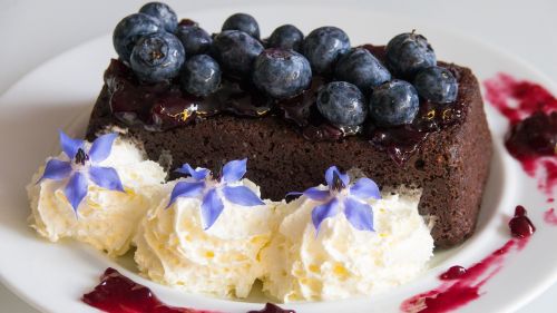 cake berry blueberry