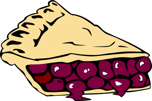 cake pie berries