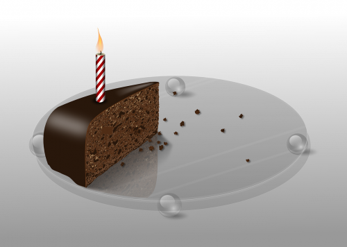 cake birthday candle