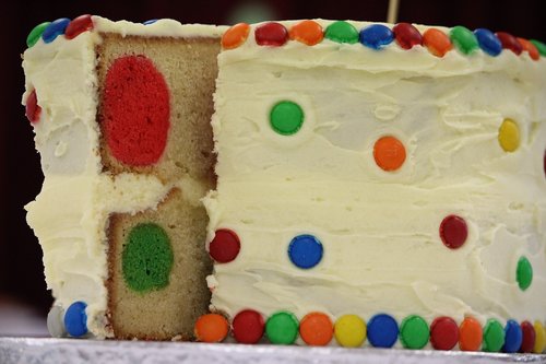 cake  treat  smarties